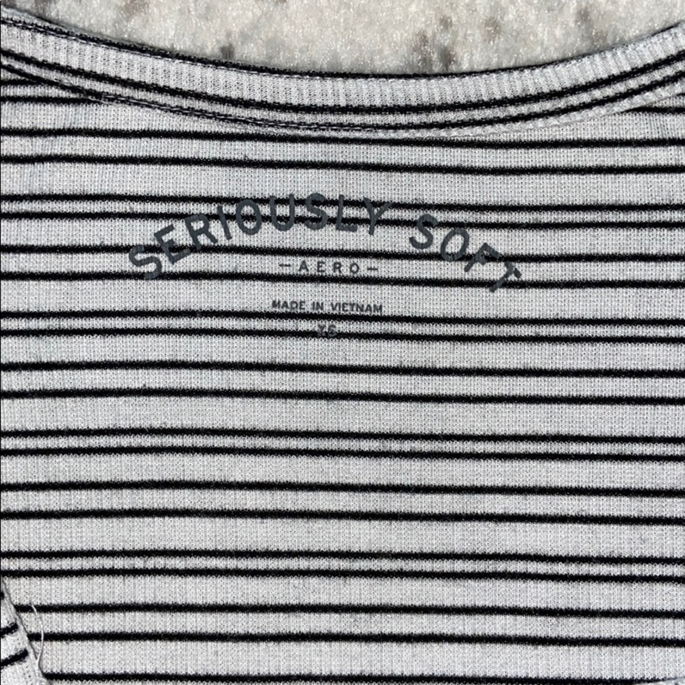 Black & White Striped Top - Picture 5 of 9